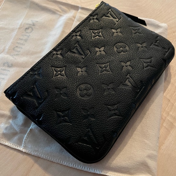 Louis Vuitton Double Zip Pochette Monogram Empreinte - Picture 4 of 15